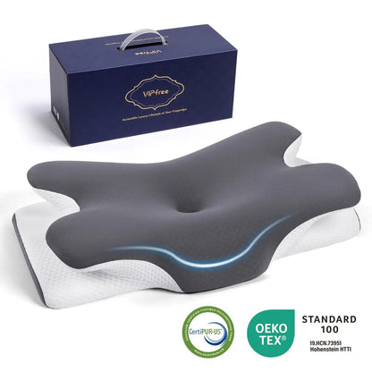 Adjustable Memory Foam Neck Support Pillow