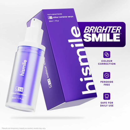 [BUY 1 GET 1 FREE] Purple Color-Correcting Whitening Toothpaste