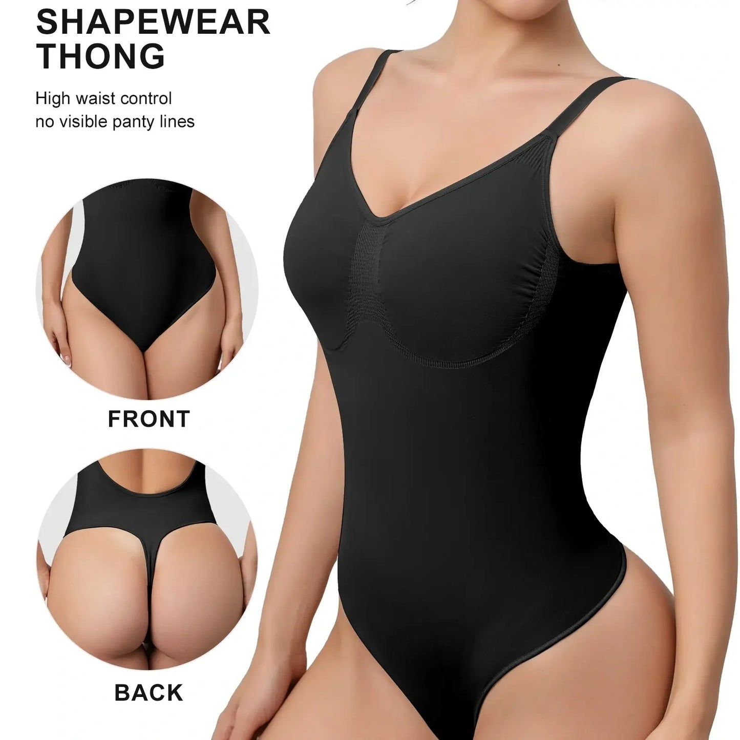 Mobeso Backless Shapewear Bodysuit for Backless Dress