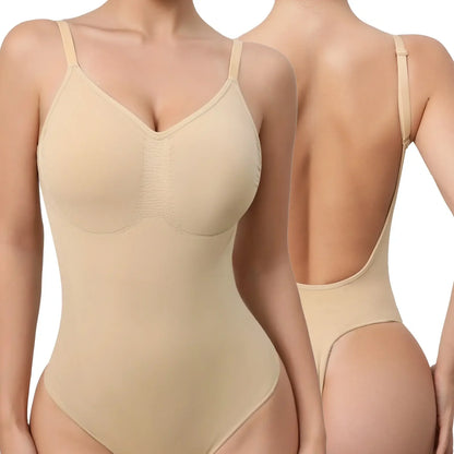 Mobeso Backless Shapewear Bodysuit for Backless Dress