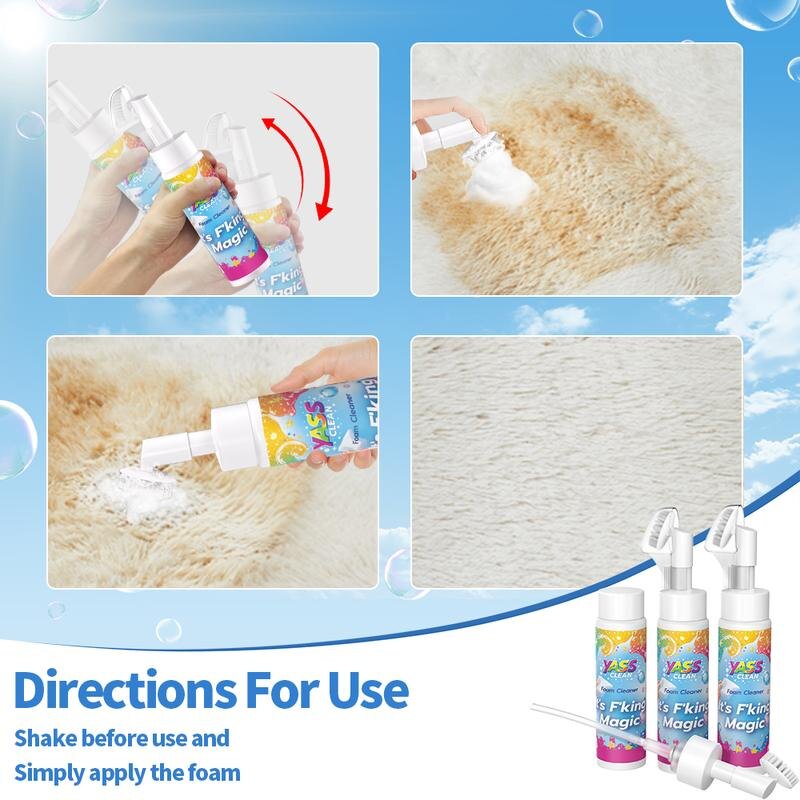 Instant Active-Oxygen Upholstery & Fabric Foam Cleaner