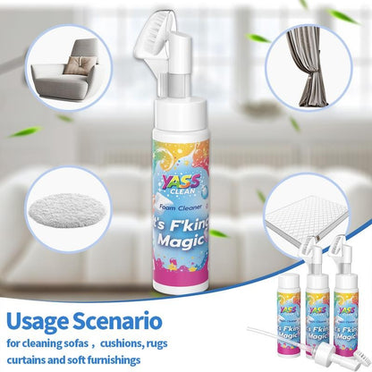 Instant Active-Oxygen Upholstery & Fabric Foam Cleaner