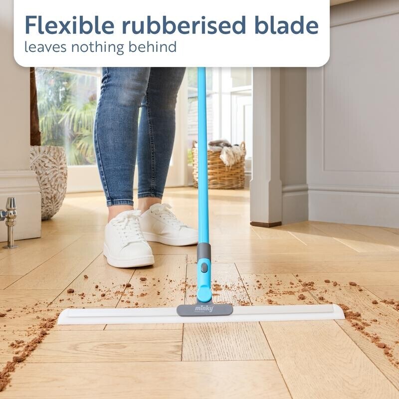 180° Magic Squeegee Broom: Clean Stains & Hair in One Swipe!