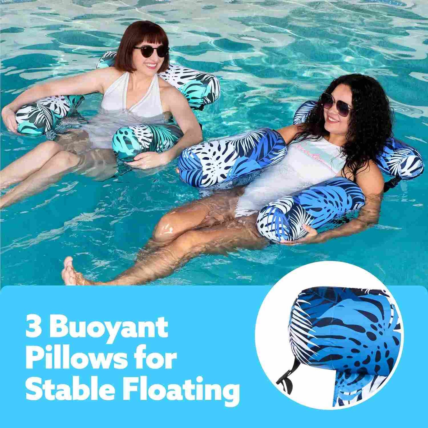 Multipurpose Pool Hammock Inflatable Float