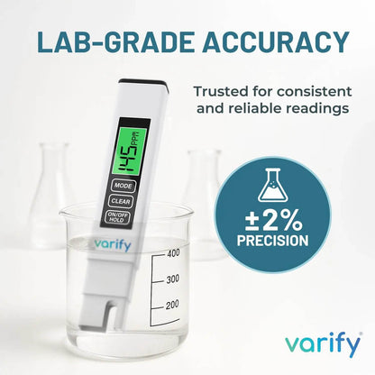 Ensure Pure & Safe Water with the Professional 4-in-1 TDS Meter
