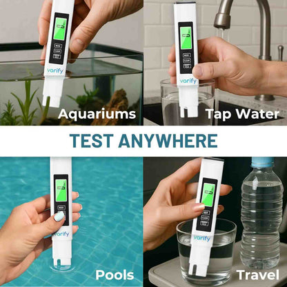 Ensure Pure & Safe Water with the Professional 4-in-1 TDS Meter