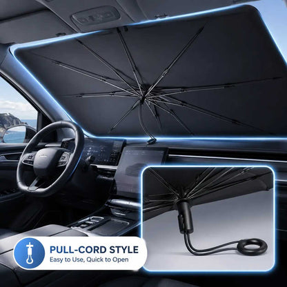FlexShield Portable Car Windshield Sun Umbrella
