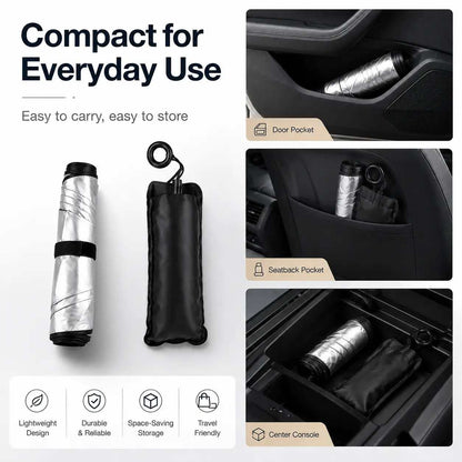 FlexShield Portable Car Windshield Sun Umbrella