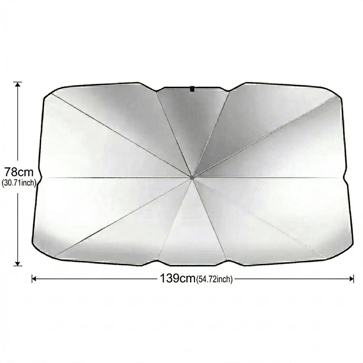 FlexShield Portable Car Windshield Sun Umbrella