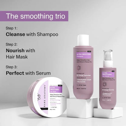 Ultra-Smoothing Hair Serum for Frizz Control & Intense Shine