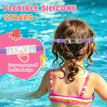 Crystal-Clear Anti-Fog Swimming Goggles with UV Protection