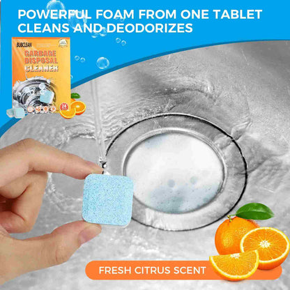 Power-Foaming Garbage Disposal Cleaner Tablets