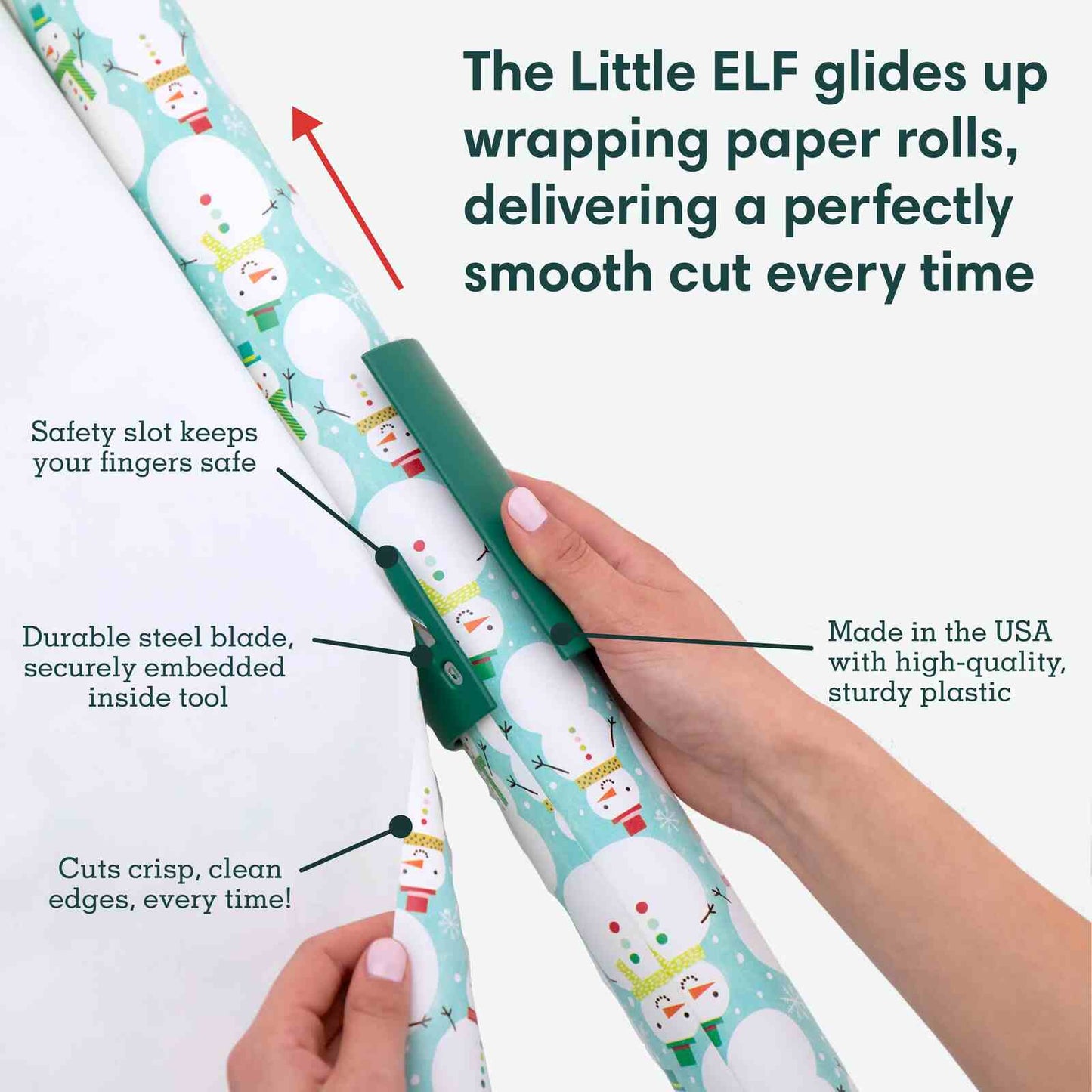 The Ultimate Gift Wrap Cutter: Perfectly Straight Lines in Seconds