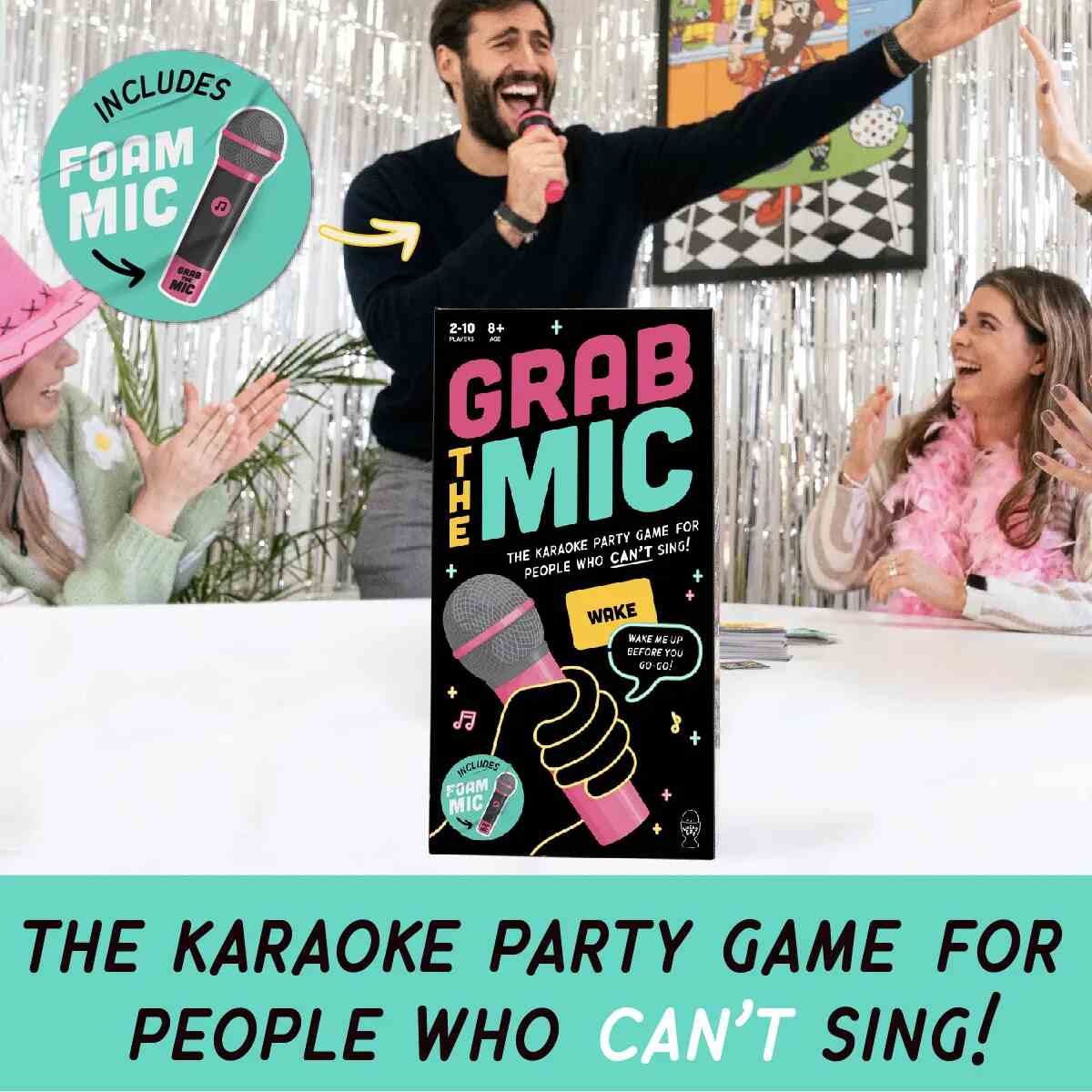 Multi-Functional Kids' Karaoke Microphone with built-in Games