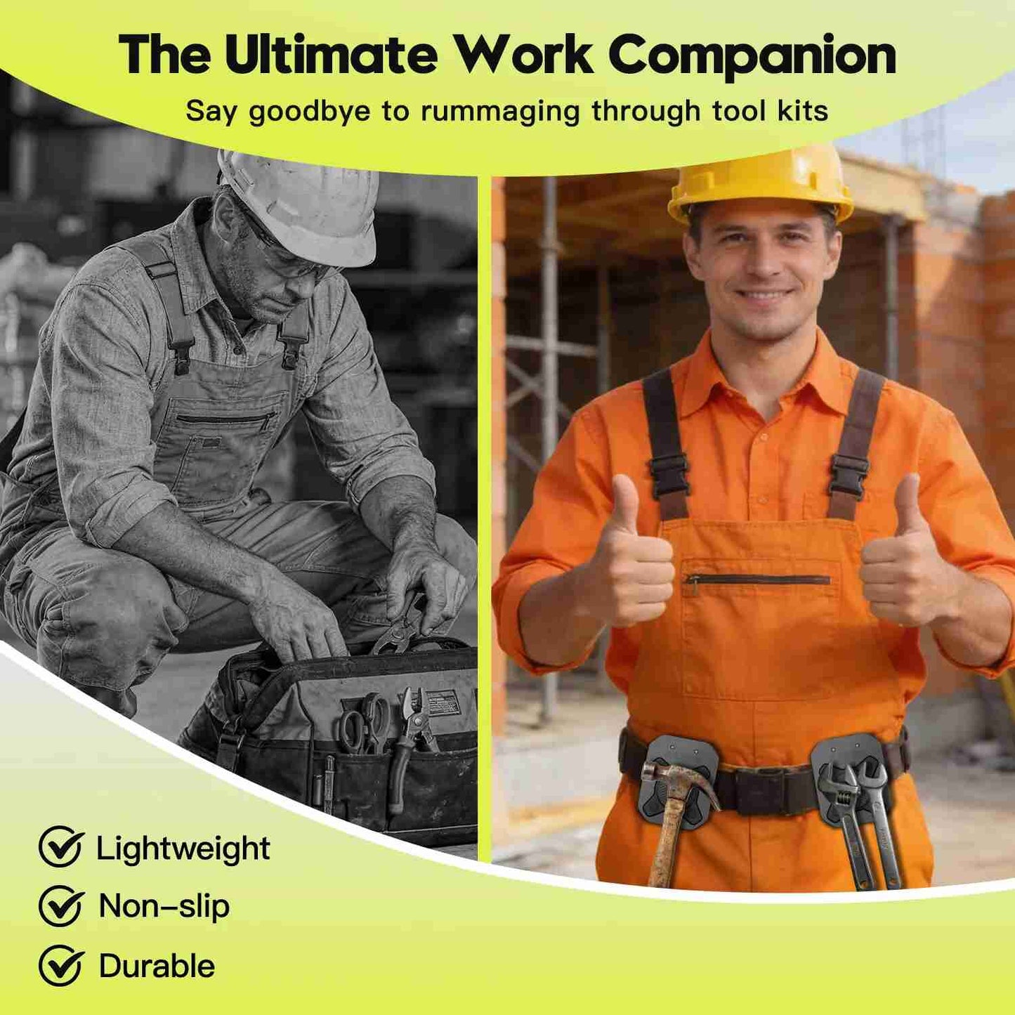 Hands-Free Efficiency: Ultra-Strong Magnetic Tool Belt Clip