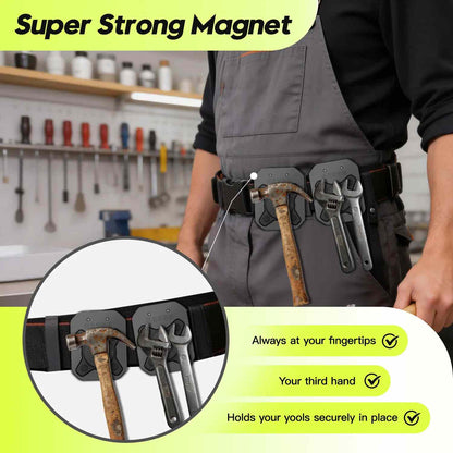 Hands-Free Efficiency: Ultra-Strong Magnetic Tool Belt Clip