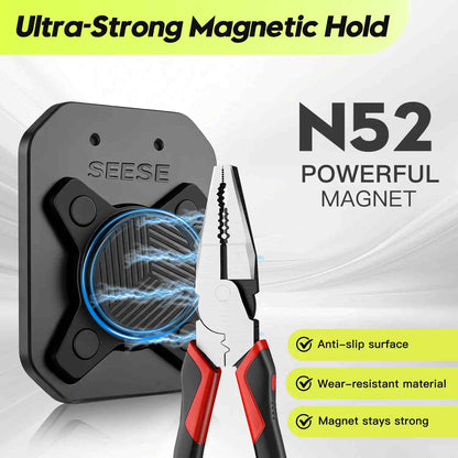 Hands-Free Efficiency: Ultra-Strong Magnetic Tool Belt Clip