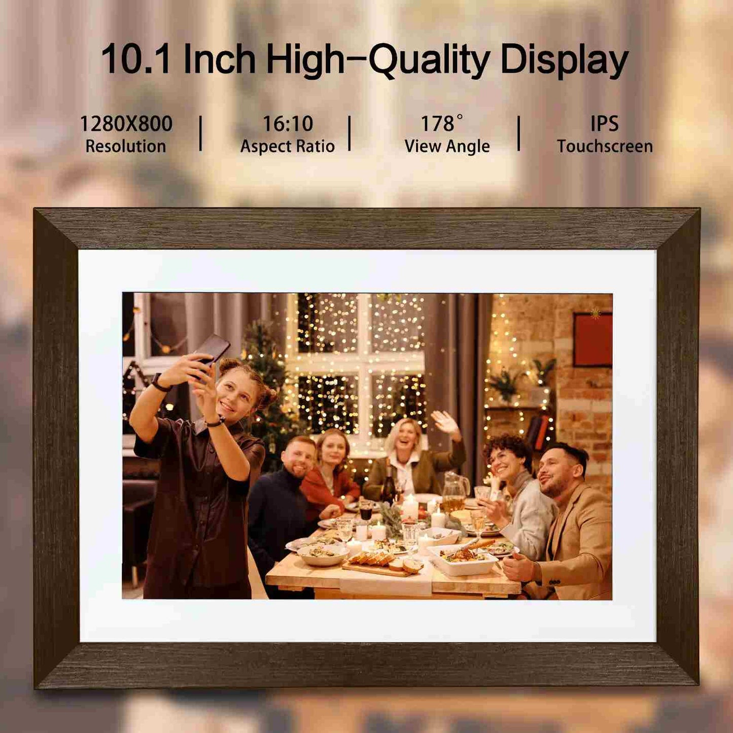 Instant Share 10.1" WiFi Digital Photo Frame