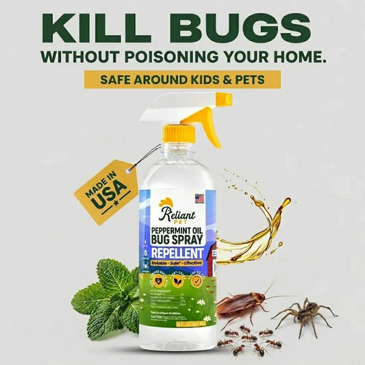 Keep Pests Out Naturally: Safe Peppermint Oil Bug Spray for Your Home