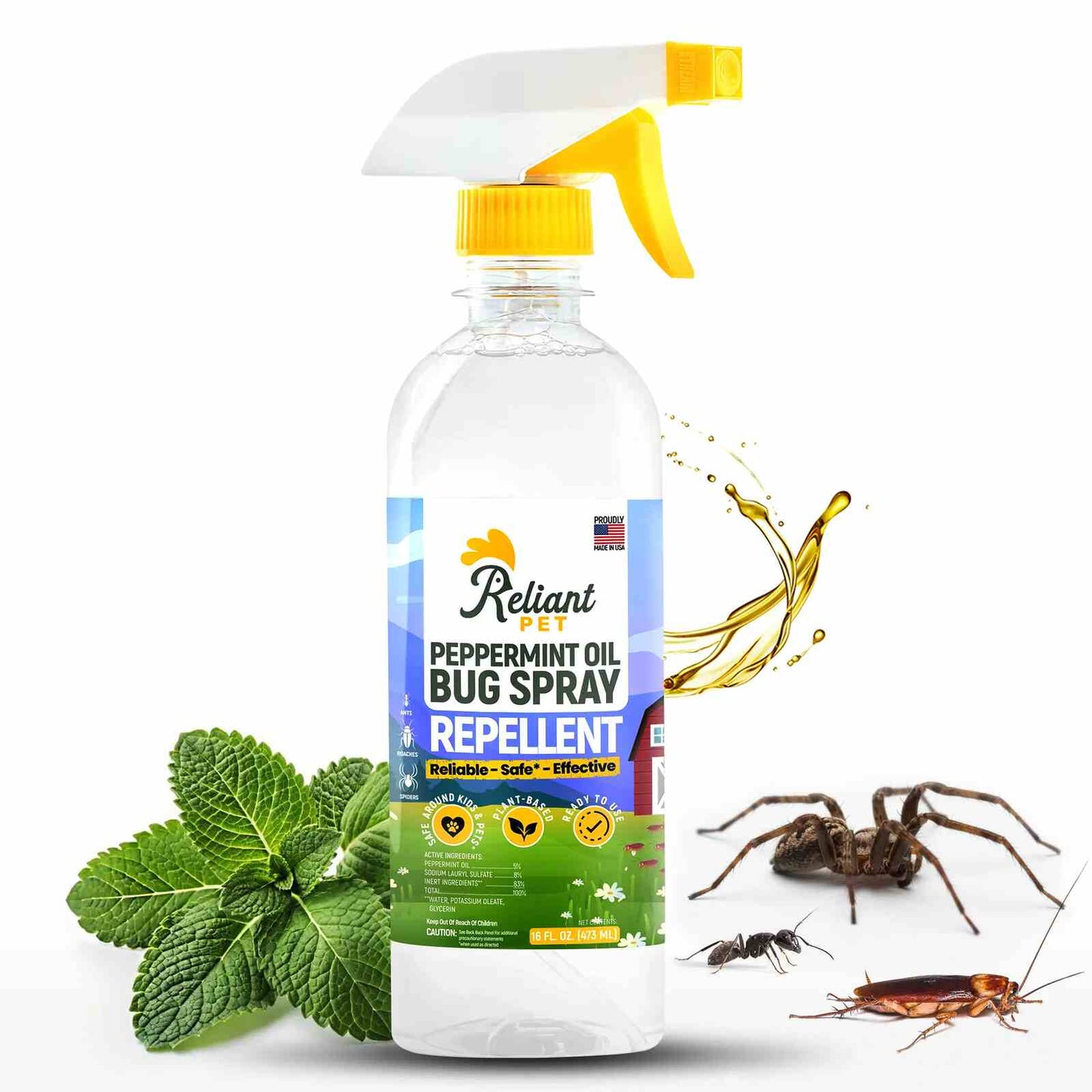 Keep Pests Out Naturally: Safe Peppermint Oil Bug Spray for Your Home
