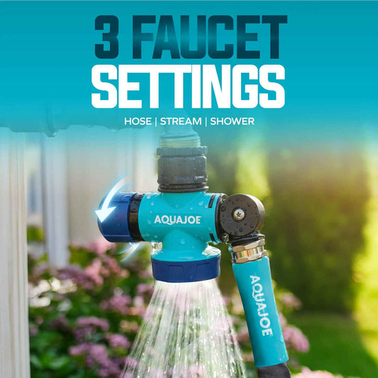 Rotating Multi-Function Garden Hose Nozzle & Sprinkler