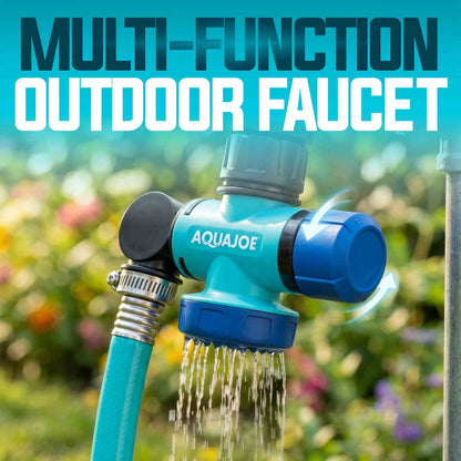Rotating Multi-Function Garden Hose Nozzle & Sprinkler