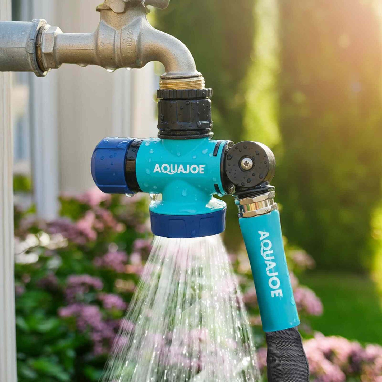 Rotating Multi-Function Garden Hose Nozzle & Sprinkler