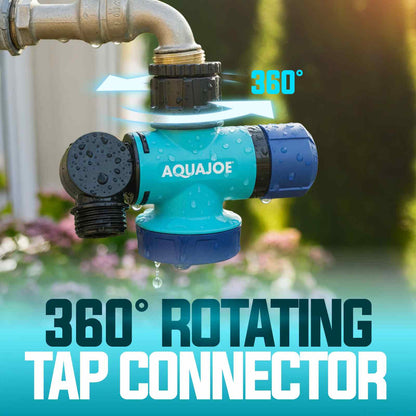 Rotating Multi-Function Garden Hose Nozzle & Sprinkler