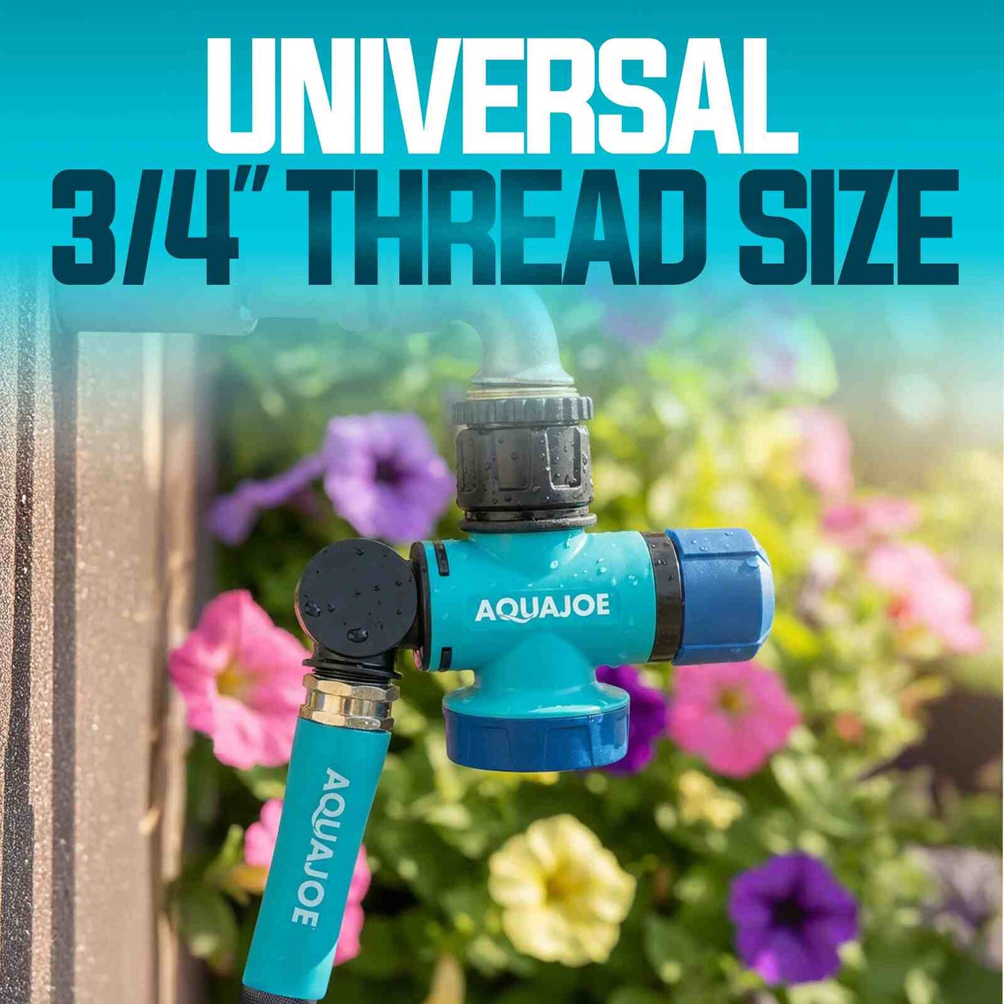 Rotating Multi-Function Garden Hose Nozzle & Sprinkler