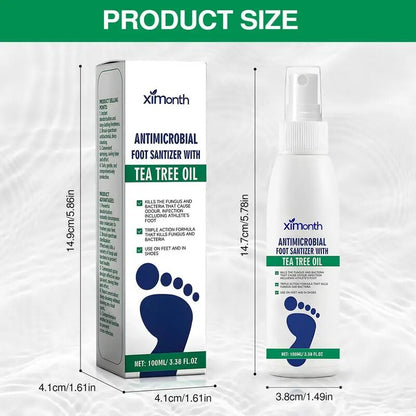 Natural Tea Tree Oil Nail & Foot Fungus Treatment Spray