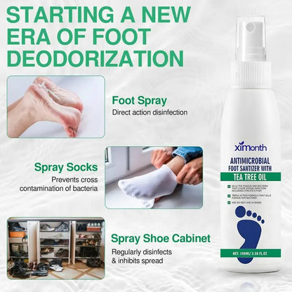 Natural Tea Tree Oil Nail & Foot Fungus Treatment Spray
