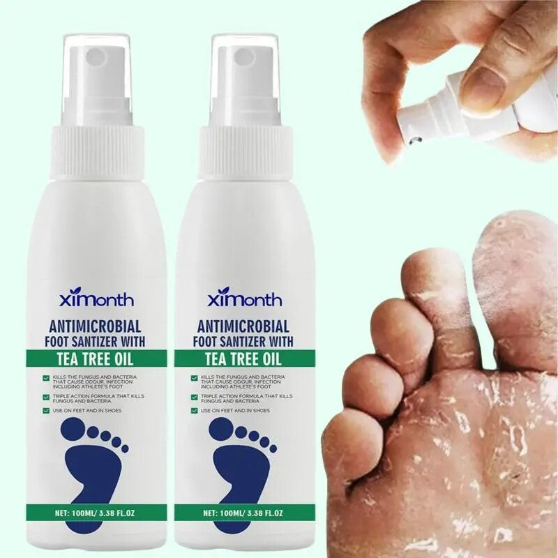 Natural Tea Tree Oil Nail & Foot Fungus Treatment Spray