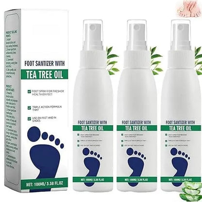 Natural Tea Tree Oil Nail & Foot Fungus Treatment Spray