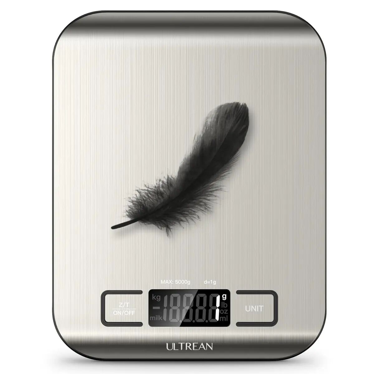 1g Precision Multi-Unit Kitchen Food Scale