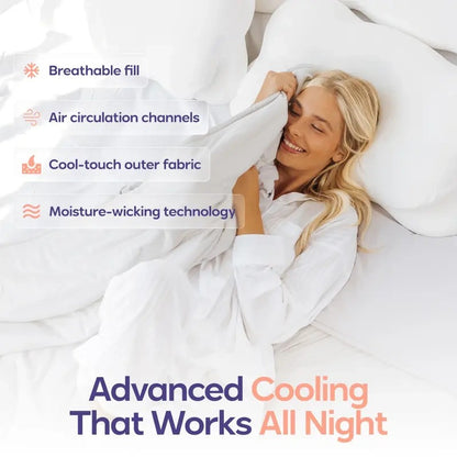 Instant Cooling Cloud Comforter