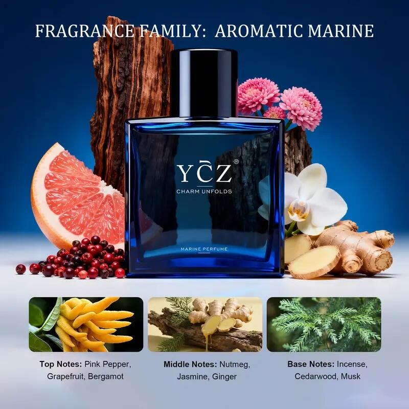 Long-Lasting Fresh Ocean Marine Cologne