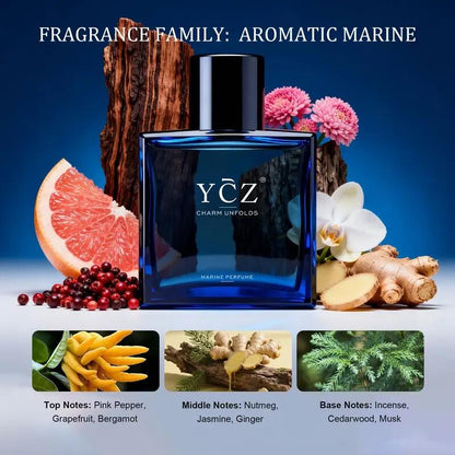 Long-Lasting Fresh Ocean Marine Cologne