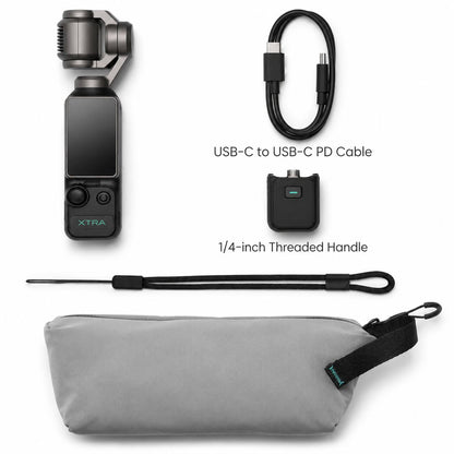 Pro-Grade Anti-Shake Vlogging Handle & Focus Control Stabilizer