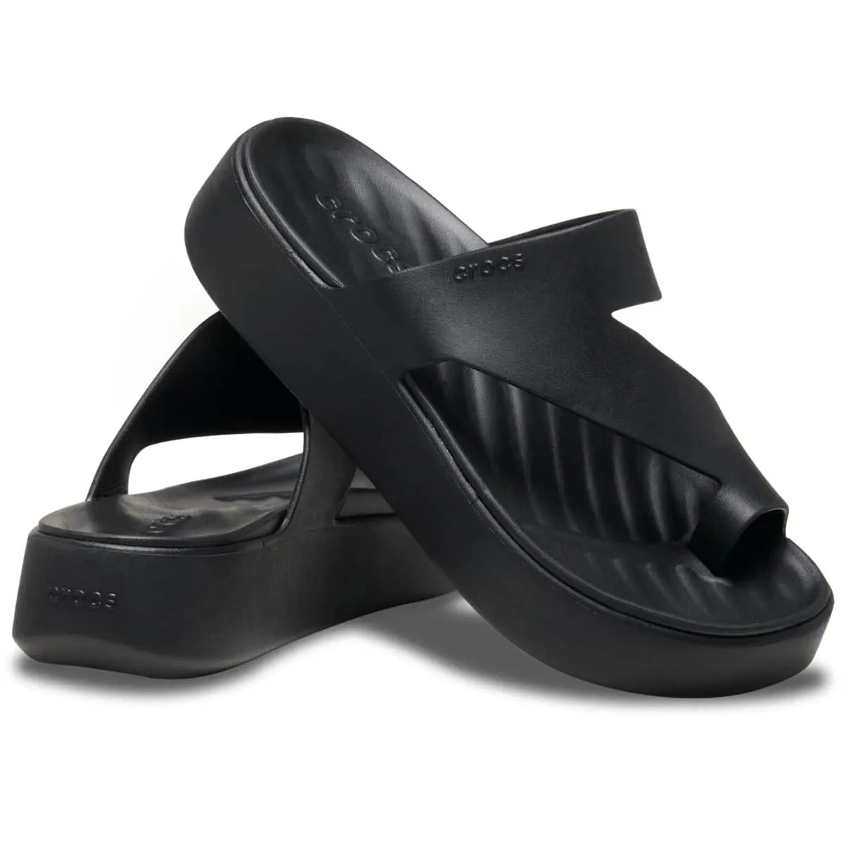 Cloud-Soft Toe-Loop Platform Sandals – Ultra-Light Summer Comfort