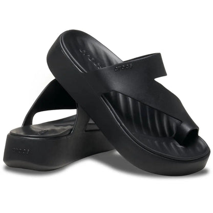 Cloud-Soft Toe-Loop Platform Sandals – Ultra-Light Summer Comfort