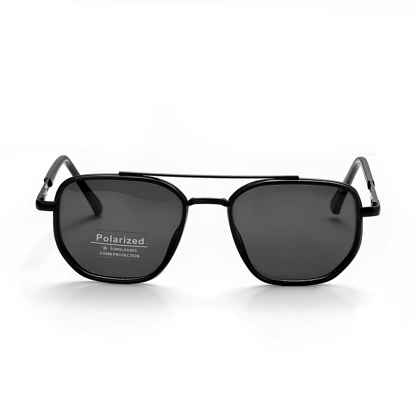 Geometric Double-Beam Trendy Sunglasses