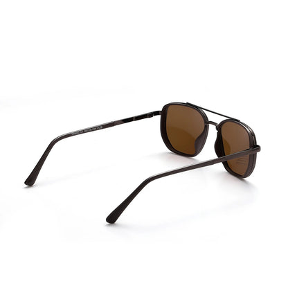 Geometric Double-Beam Trendy Sunglasses