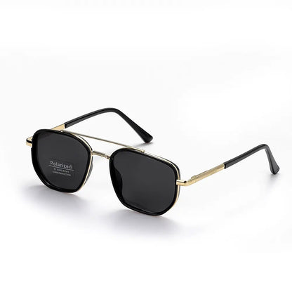 Geometric Double-Beam Trendy Sunglasses