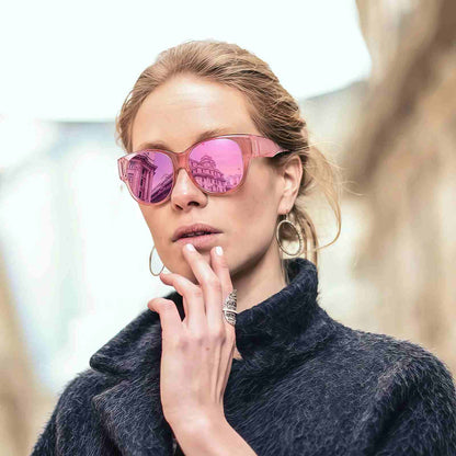 Women's Oversized Square Fit-Over Polarized Sunglasses (2-Pack)
