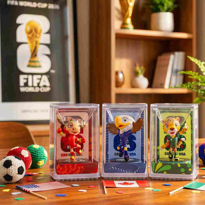 Official 2026 World Soccer Mascot Figurine Set – 3-Piece Collector Edition