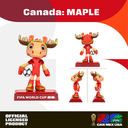 Official 2026 World Soccer Mascot Figurine Set – 3-Piece Collector Edition