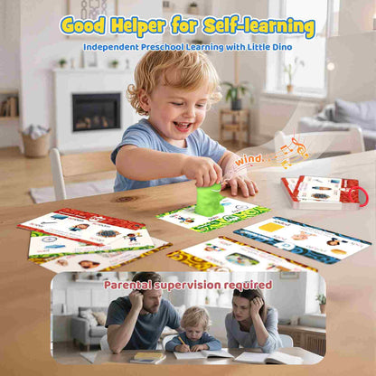 Master Reading Fast with Interactive Dinosaur Talking Flashcards