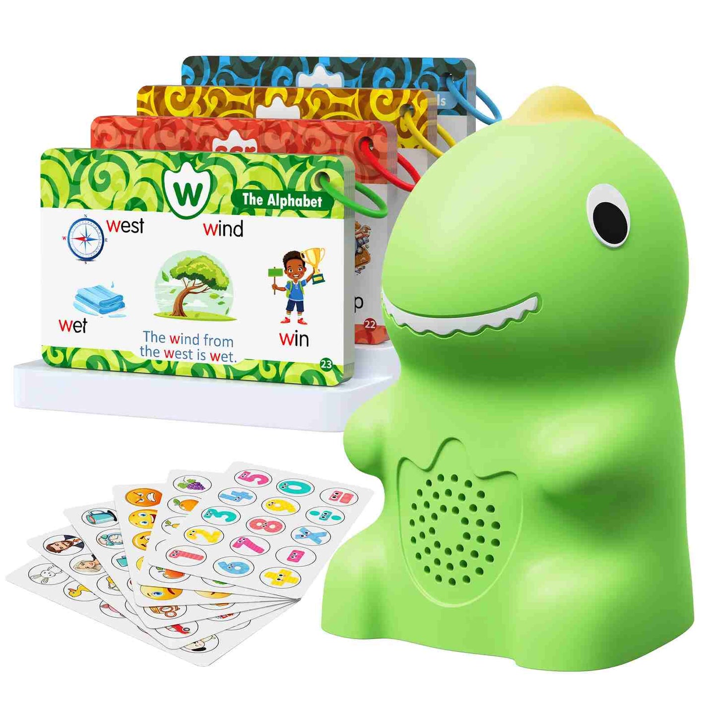 Master Reading Fast with Interactive Dinosaur Talking Flashcards