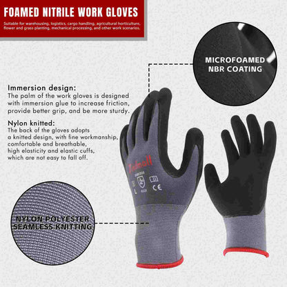 Ultra-Durable Cut & Puncture Resistant Work & Gardening Gloves