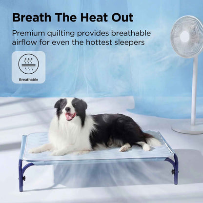 Instant Q-Max>0.4 Pet Cooling Mat – Chemical-Free Summer Crate Bed